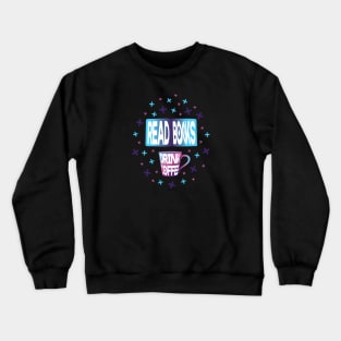 Read Books Drink Coffee | Black Crewneck Sweatshirt